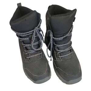 Target Black Lace-Up Footwear